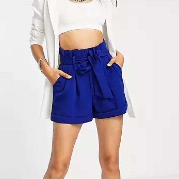 Fashion Nova Lightweight Colbalt Blue Shorts - Picture 1 of 4